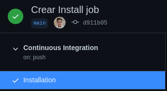 Detalles del Workflow completado